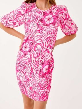 Lilly Pulitzer Lorraine Beaded Stretch Dress